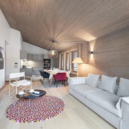 Apartmán A Rochebrune, - Avec Piscine, Sauna, Hammam Et Salle De Sport - Fr-1-569-30 Megève