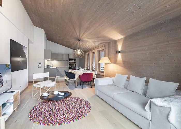 Lejlighed A Rochebrune, - Avec Piscine, Sauna, Hammam Et Salle De Sport - Fr-1-569-30 Megève