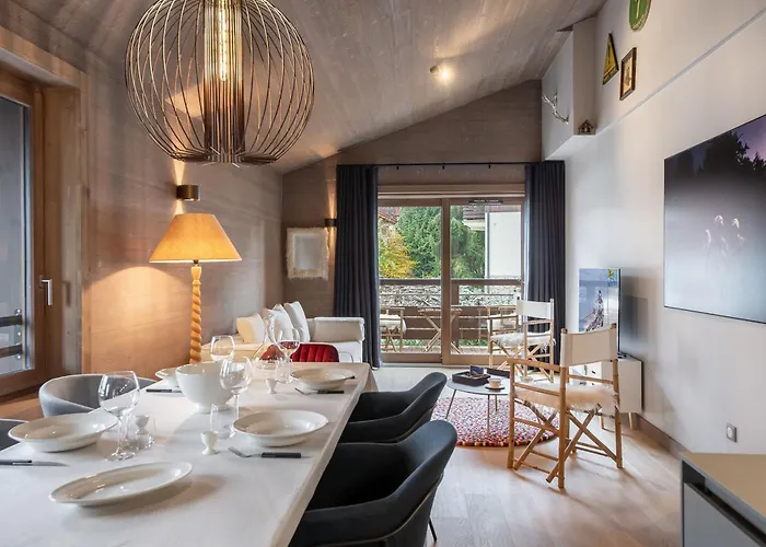 A Rochebrune, - Avec Piscine, Sauna, Hammam Et Salle De Sport - Fr-1-569-30 Lejlighed Megève